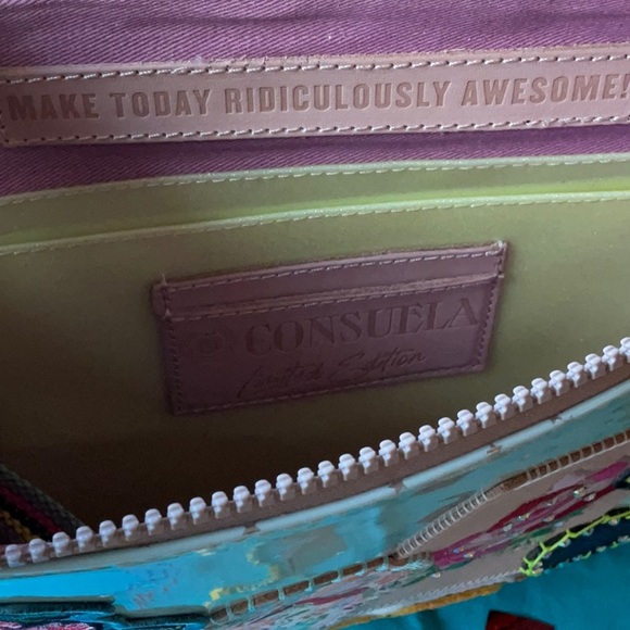 💐 CONSUELA MINTY LIMITED EDTION POUCH 💐 NWT 💐 - Picture 7 of 16